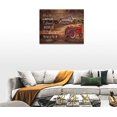 thumbnail image 5 of Farmhouse Kitchen Wall Art Country Barn Tractors Pictures Wall Decor Rustic Canvas Print Painting Modern Home Framed Artwork For Dining Room Bedroom 12"X16", 5 of 6
