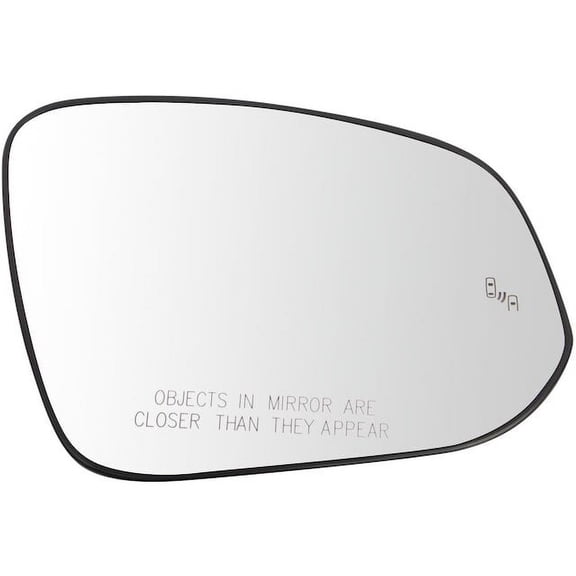 Right Door Mirror Glass - Compatible with 2019 - 2023 Toyota RAV4 2020 2021 2022