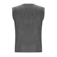 thumbnail image 6 of LADIGASU Men's Suede Tank Top Sports Pullover Round Neck Fitness Clothing Top, 6 of 8