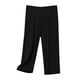 thumbnail image 3 of WILLBEST Pantalones Casuales elegantes para Mujer, Capris Cargo de Cintura Alta con Cordón Ajustable para Un Uso Diario Cómodo con Bolsillos Versátiles y Diseño Elástico. XXXXL, 3 of 3