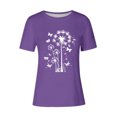 thumbnail image 4 of Summer Tops for Women 2025 Cotton Womens T Shirts Loose Fit Cotton Summer Clothes for Short Women 2025 Vacation, 4 of 4