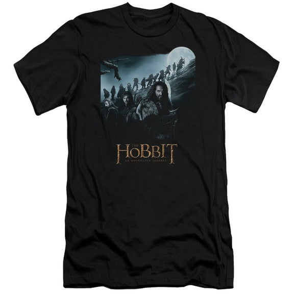 The Hobbit - A Journey - Premium Slim Fit Short Sleeve Shirt - XX-Large