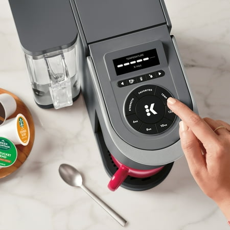 Keurig - K-Supreme SMART Single Serve Coffee Maker with WiFi Compatibility - Gray