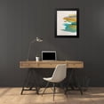 thumbnail image 4 of Loreth, Lanie 20x24 Black Modern Framed Museum Art Print Titled - Amber Gold Vertical I, 4 of 5