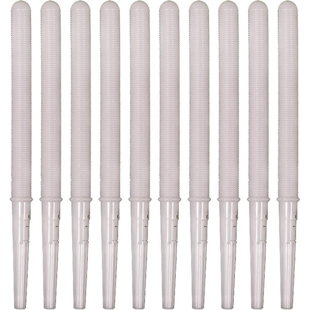 Palitos de algodón de azúcar iluminados, 10 piezas, conos de algodón de azúcar con luces LED de colores, conos de algodón de azúcar reutilizables, conos de algodón de azúcar de seguridad, su
