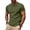 Army Green, variant on Men's Quick-Drying Round Neck Short Sleeve T-Shirt - Marathon Running Fitness Gym Top Breathable Sweat-Wicking Lightweight Summer Tops for Men Training,Royal Blue S