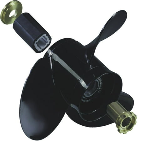 UPC: 0014984012812 | Michigan Wheel 992406 Vortex D-Series 3-Blade Aluminum Propeller – RH 10-3/8 Diameter x 13 Pitch