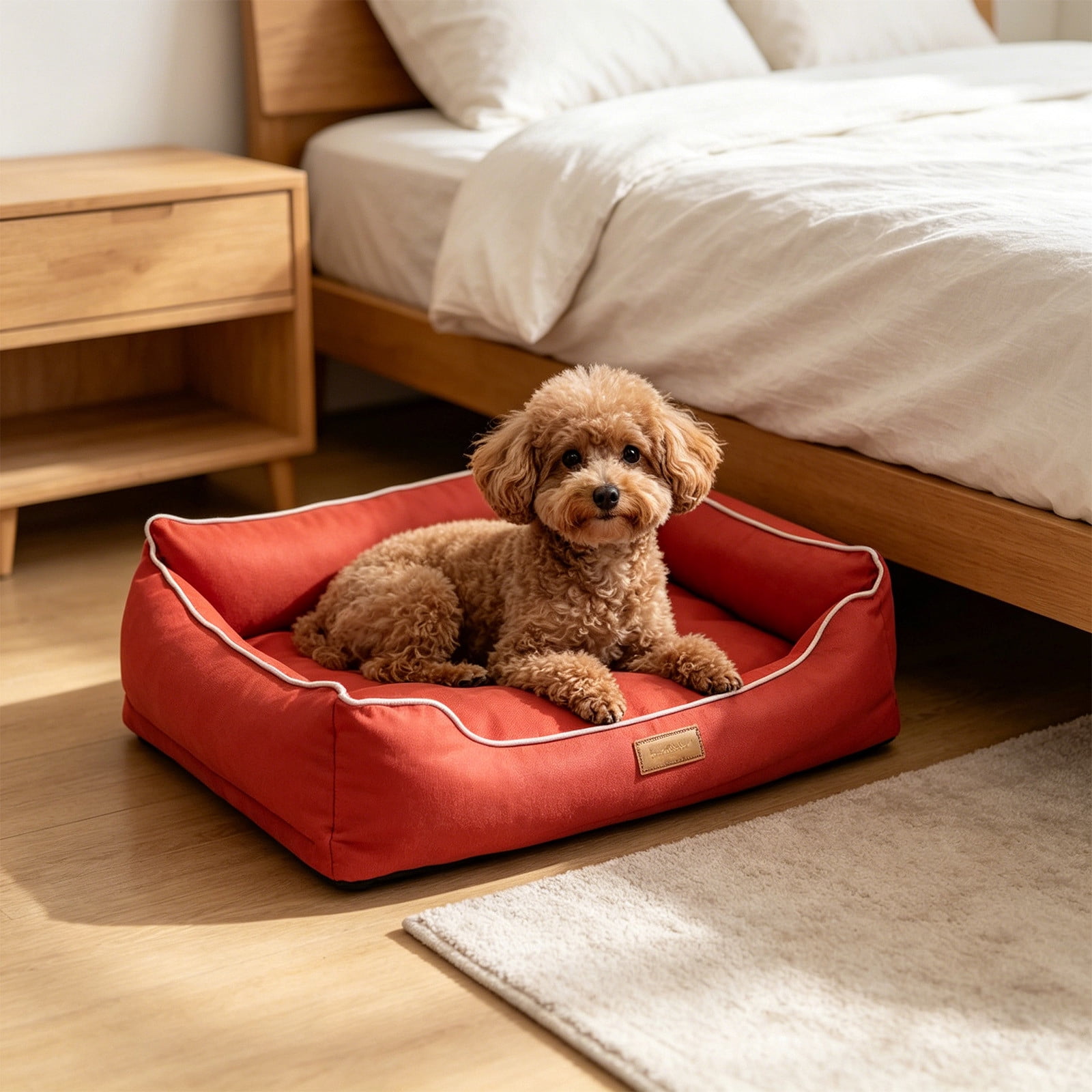 Dog Bed Cooling Pet Mat Removable Washable Non Slip Sleeping Cushion Large Medium Dogs Indoor Outdoor Travel Floor Sofa Summer Heat Relief Cozy Rest for Home Use Indoor Outdoor Rest Cushion Home Use