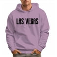 thumbnail image 6 of Men's 100% Cotton LAS VEGAS Hoodie 330g Thick Pocket Hood, 6 of 16