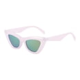 thumbnail image 3 of Gafas de  para mujer, Retro, a la moda, pequeñas, de 80'', para viajes, al aire libre Verde jinwen  anteojos ojo de gato, 3 of 6