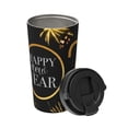 thumbnail image 2 of Logiee 2025 New Year New Print Stainless Steel Coffee Tumbler, Travel Coffee Mug, Insulated Coffee Mug with Lid, Spill Proof Coffee Cup, Portable Thermal Mug, 2 of 8