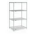 thumbnail image 4 of Nexel Stainless Steel Wire Shelving, 36"W x 24"D x 63"H, 4 of 4