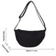 thumbnail image 3 of Bolsas De Hombro Bolsos de hombro para mujer, bolsos cruzados de nailon de media luna, bolsos de mano para niñas (negro) Sywqhk Para Estrenar, 3 of 8