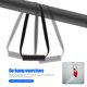 thumbnail image 3 of unbranded 1Par Pull Rope Handle De Material Duradero Para Ejercicio Con Agarre Antideslizante Negro, 3 of 8