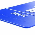 Men's Restroom Signs, Bathroom Door Signs for Offices