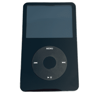 Apple, iPod Classic, 160GB, 7th Generation Black with Aluminum