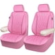 thumbnail image 3 of Fundas para asientos de coche CAR PASS con ribetes de piel lujosa en la parte delantera, x2, 3 of 7