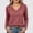 Red, variant on jjayotai Womens Long Sleeve Shirts V Neck Basic Tee Tops Dressy Casual Business Work Blouses Fall Outfits