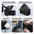 thumbnail image 3 of Carriola coche transportadora de perro gato mascotas plegable con 8 llantas, 3 of 11