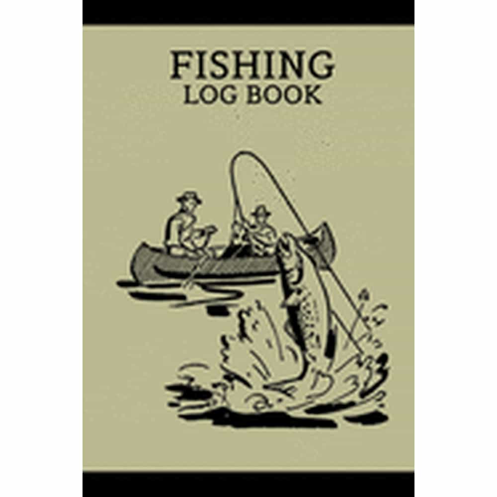 Fishing Log Book Includes Location and GPS, Fishing Crew, Weather