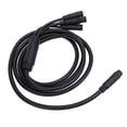thumbnail image 1 of Electric Cycle Connector Cable, 4.9FT Water Resistant Controller to Display Throttle Headlight Connecting Extension Cable, with Anti Reverse Plug Design, for Hub Driven Electric, 1 of 7