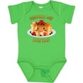 thumbnail image 3 of Inktastic Pancake Day Everyday- smiling stack of pancakes Boys or Girls Baby Bodysuit, 3 of 5