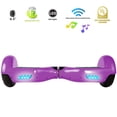 thumbnail image 3 of XPRIT HoverBoard avec Pneus de 6,5 Pouces, Autonomie jusqu'à 6,4km, Bluetooth, Certifié UL2272, Roues LED - Violet, 3 of 5