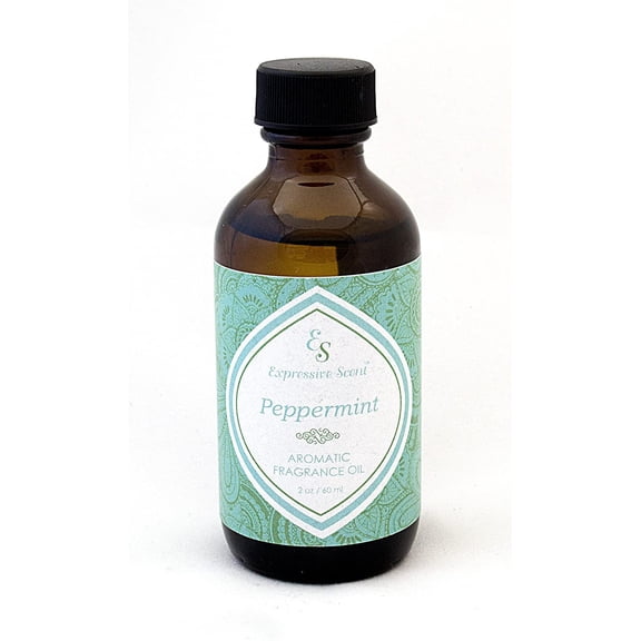 Expressive Scent Scented Home Fragrance Essential Oil, Peppermint, 2 oz