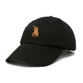 thumbnail image 5 of Dalix Capybara Cap Embroidered Dad Baseball Hat Cotton Adjustable Womens in Black, 5 of 5