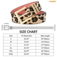 thumbnail image 7 of WHIPPY Women's Leather Belt for Jeans Dresses Pants Ladies Leopard Belts with Square Buckle, 7 of 7