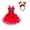 Red, variant on Toddler Baby Girl Princess Dress Backless Pageant First Birthday Wedding Cake Smh Formal Gowns Lace Tutu Dress Beautiful Cute Casual Girl's Dress 2-3 Years