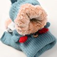 thumbnail image 2 of Injueey Navidad Niños Invierno Mitones Guantes de punto Grueso Protección contra el frío Manopla Regalos para niños Niñas Kits de decoración para fiestas Verde pálido, 2 of 6