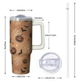 thumbnail image 2 of 30 oz Halloween Skull Spider Tumbler Insulated Stainless Tumbler, Gothic Witch Coffee Cup Water Bottle, Holiday Gift Mug, 2 of 5