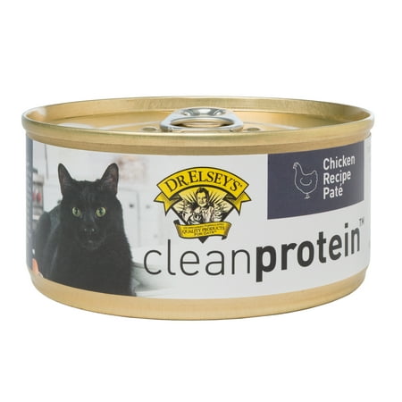 (24 Pack) Dr. Elsey's cleanprotein Chicken Formula Grain Free Wet Cat Food, 5.5 oz. (Dr Gary's Best Breed Cat Food Reviews)