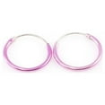 thumbnail image 3 of Hinged Hoop Earrings Sold as a Pair 8mm for Cartilage Nose and Lips, 3 of 10