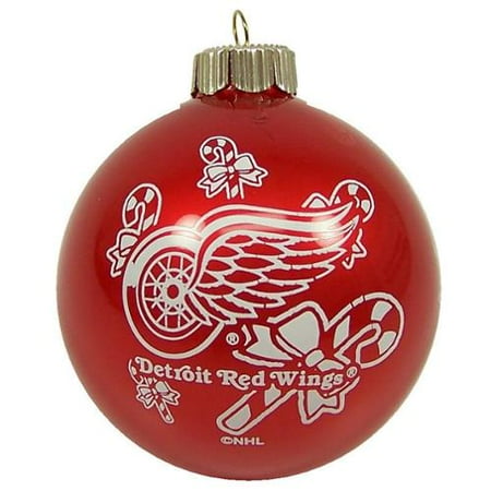 detroit red wings official nhl 3 inch glass ball christmas detroit red wings official nhl 3 inch glass ball christmas
