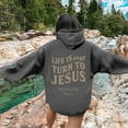 thumbnail image 5 of SIYUDAN Women's Hoodies Sweatshirts Jesus Loves You Hooded Sweatshirts Letter Print Sweatshirt Oversized Hoodies For Women Pullover Winter Outfits For Women 2025 Streetwear, 5 of 5