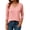 B-Pink, variant on SOMER Long Sleeve Shirts for Women Casual Trendy Tops Fall Crewneck Ribbed Basic Dressy Slim Fit business Tees Shirts 2025 Black