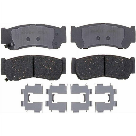ACDelco Silver Ceramic Brake Pad Set, w/ Hardware Fits select: 2007-2009 HYUNDAI SANTA FE