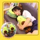thumbnail image 3 of Bonito juguete de aguacate de peluche, Mini almohada de felpa cómoda, muñeco de peluche, cojín de peluche suave, Animal relleno de felpa para dormitorio y sala de estar Ormromra LN-2112, 3 of 6
