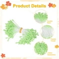 thumbnail image 2 of Uxcell 150-Pack Estambres de Flores para Manualidades, Pistilo Floral Artificial de Perlas de Doble Cabeza de 5 mm para Hacer DIY [Verde Menta], 2 of 6