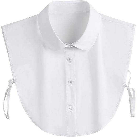 YooGuoGuo Fake Collar Detachable Collar Blouse Dickey Half Shirts Peter Pan Collar