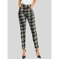 thumbnail image 4 of Leggings Elegantes Jegging Mujer a Cuadros Stretch Looks Formal y Casual Mayón Mallones, 4 of 5
