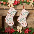 thumbnail image 6 of Sikiie Colorful Bow Knots Christmas Stockings,18 Inches Christmas Stockings Xmas Hanging Stockings for Family Christmas Decorations & Gifts, 6 of 7