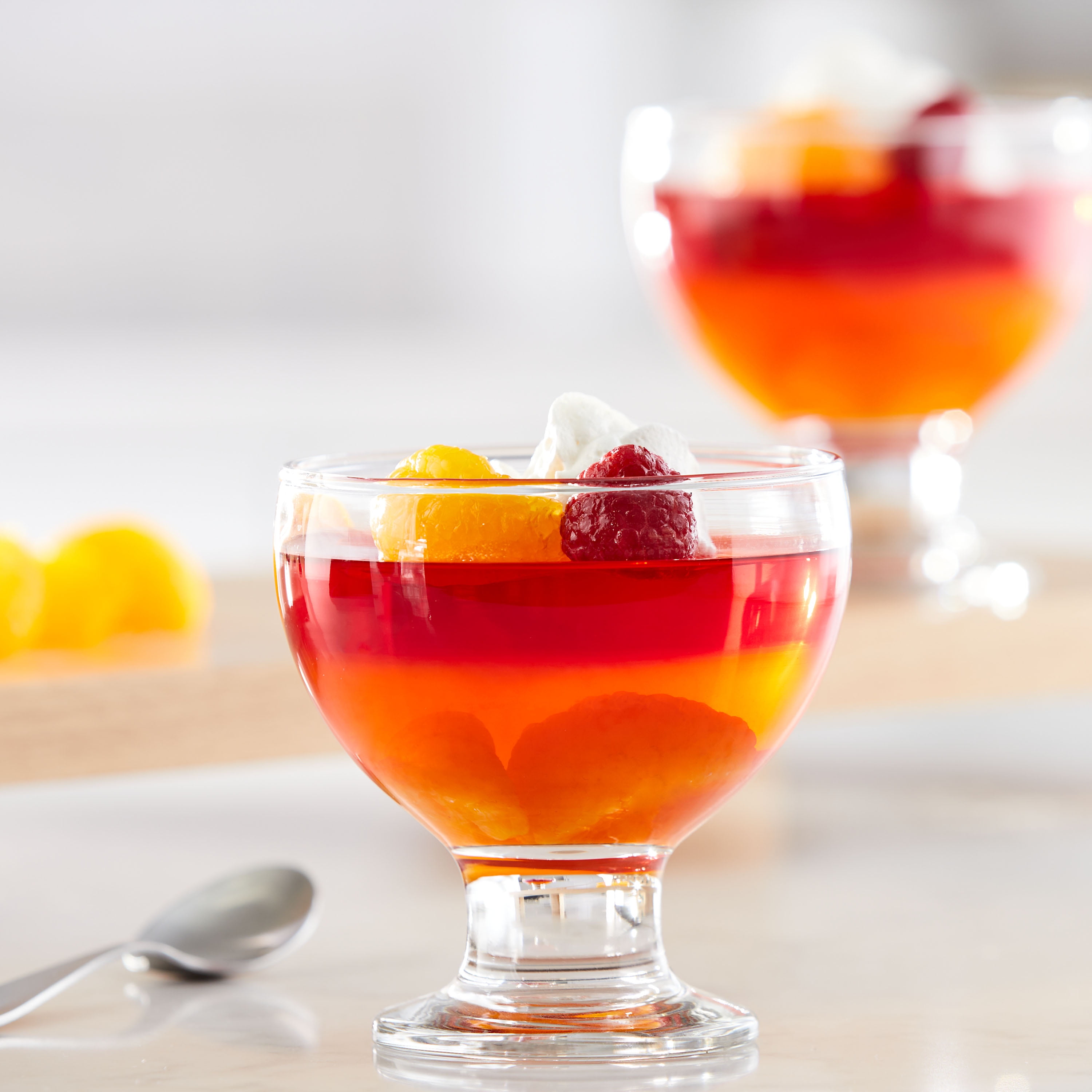 (6 pack) Great Value Sugar Free Orange Gelatin, 0.3 oz
