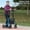 blue, variant on Stylish Blue Adjustable Rollator Walker with Seat and Backrest, Lightweight Foldable Mobility Aid with 10" All-Terrain Wheels, Height Adjustable Handles,Stable Metal Frame and Storage Bag