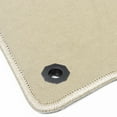 thumbnail image 5 of Ikon Motorsports Floor Mats Fits 2014-2024 Toyota 4Runner & 2014-2023 Lexus GX460, Beige Nylon Car Auto Front Rear Carpets Liner 4PC Set Protector, 5 of 9