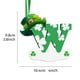 thumbnail image 1 of Colgante de sombrero navideño con 26 letras en inglés, 1 of 6
