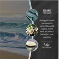 thumbnail image 3 of WoodWick Oceanic Scented Trilogy Medium Hourglass Candle, Crackles at it Burns, Perfect for Gifting, 9.7oz, 3 of 5