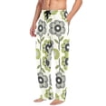 thumbnail image 2 of FORMRS Mens Pajama Pants with Pockets Soft Cotton Sleepwear Lounge Bottoms, Sizes S-2XL, Retro Flower, 2 of 7